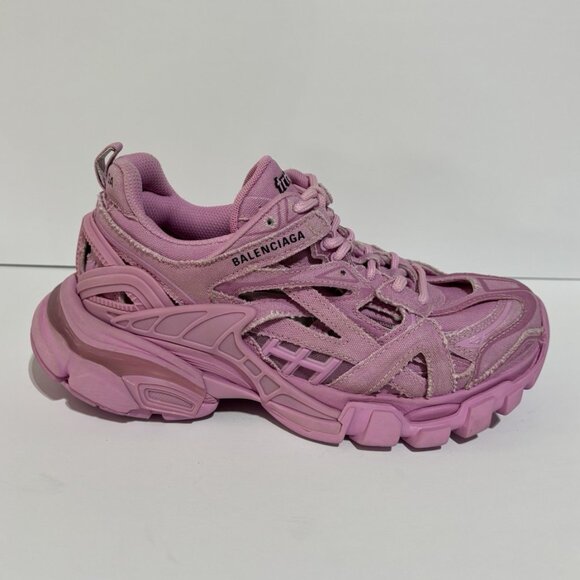 Balenciaga Women’s Track 2 Sneakers Pink Size US 6M EUR 36